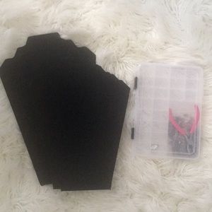 Paparazzi jewelry displays 4 pack w/ hooks&tools